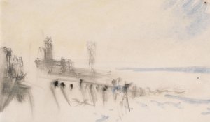 The Channel Sketchbook 31 by Joseph Mallord William Turner Oil Painting