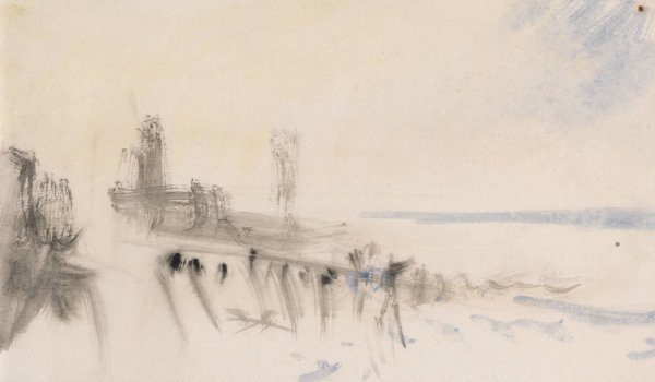 The Channel Sketchbook 31  by Joseph Mallord William Turner - Hand-Painted Oil Painting Reproduction