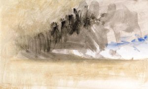The Channel Sketchbook 35 by Joseph Mallord William Turner Oil Painting