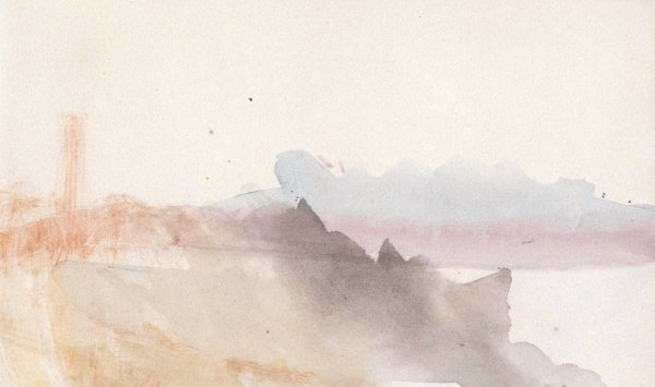 The Channel Sketchbook 36  by Joseph Mallord William Turner - Hand-Painted Oil Painting Reproduction