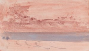 The Channel Sketchbook 39 by Joseph Mallord William Turner Oil Painting