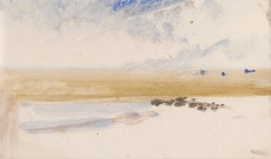 The Channel Sketchbook 6 by Joseph Mallord William Turner Oil Painting