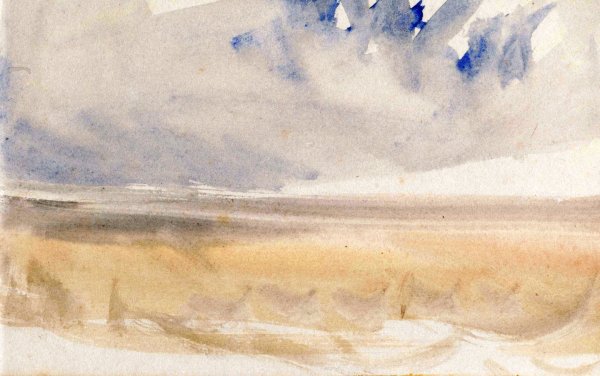 The Channel Sketchbook 7  by Joseph Mallord William Turner - Hand-Painted Oil Painting Reproduction