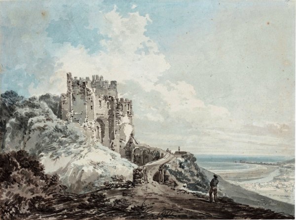Main Product Photo of The Constable's Tower, Dover Castle Painting by Joseph Mallord William Turner