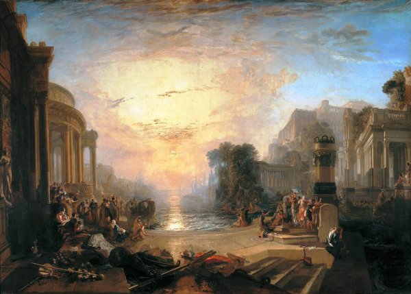 The Decline of the Carthaginian Empire by Joseph Mallord William Turner - Hand-Painted Oil Painting Reproduction
