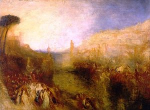 The Departure of the Fleet by Joseph Mallord William Turner Oil Painting