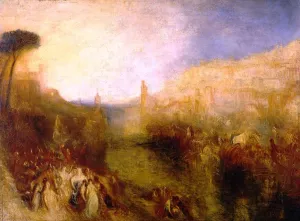 The Departure of the Fleet painting by Joseph Mallord William Turner