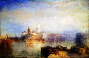 The Dogana and Santa Maria della Salute, Venice by Joseph Mallord William Turner Oil Painting