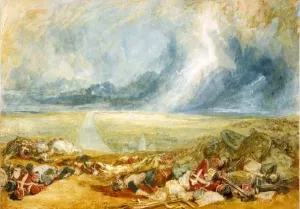 The field of Waterloo II painting by Joseph Mallord William Turner