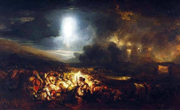 Main Product Photo of The Field of Waterloo Painting by Joseph Mallord William Turner