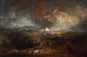 The Fifth Plague Of Egypt by Joseph Mallord William Turner Oil Painting
