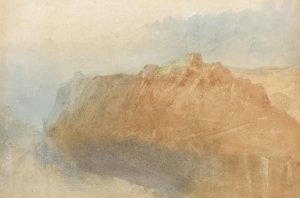 The Fortress Of Ehrenbreitstein From Across The Rhine by Joseph Mallord William Turner Oil Painting