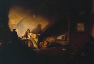 The Garreteer's Petition by Joseph Mallord William Turner Oil Painting