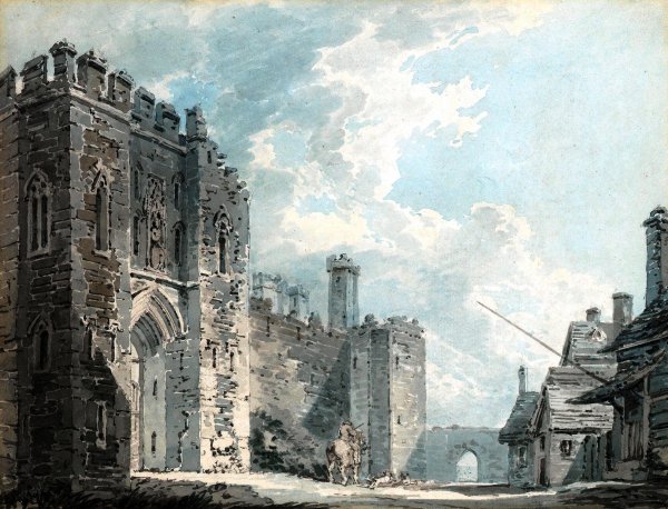 Main Product Photo of The Gateway, Rochester Painting by Joseph Mallord William Turner