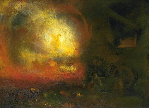 The Hero of a Hundred Fights by Joseph Mallord William Turner - Hand-Painted Oil Painting Reproduction
