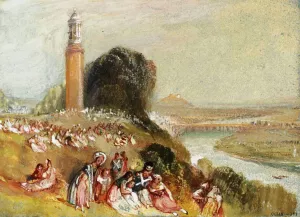 The Lanterne at St-Cloud by Joseph Mallord William Turner Oil Painting