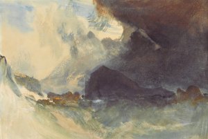 The Mewstone, Devon by Joseph Mallord William Turner Oil Painting