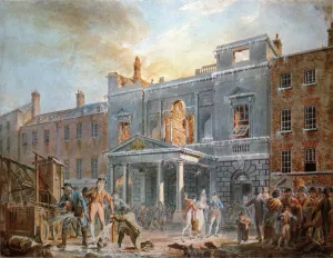 The Pantheon, the Morning After the Fire Oil painting by Joseph Mallord William Turner