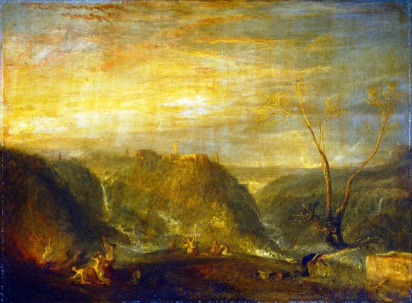 The Rape of Proserpine by Joseph Mallord William Turner - Hand-Painted Oil Painting Reproduction