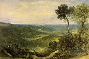 The Vale of Ashburnham Oil painting by Joseph Mallord William Turner