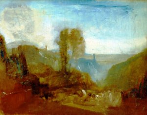 Tivoli, the Cascatelle Oil painting by Joseph Mallord William Turner