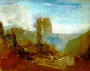 Tivoli, the Cascatelle by Joseph Mallord William Turner Oil Painting