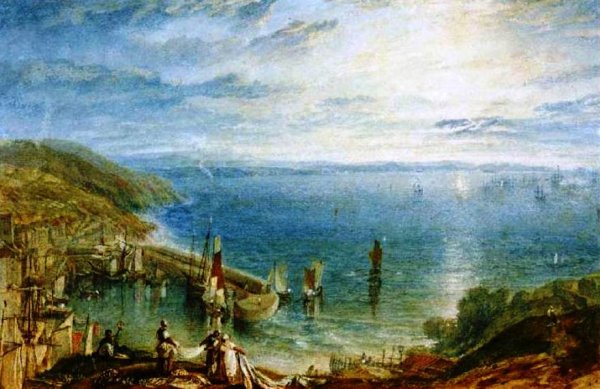 Torbay from Brixham by Joseph Mallord William Turner - Hand-Painted Oil Painting Reproduction
