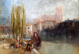 Troyes by Joseph Mallord William Turner Oil Painting