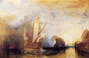 Ulysses Deriding Polyphemus by Joseph Mallord William Turner - Oil Painting Reproduction