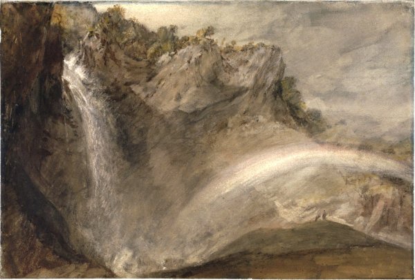 Main Product Photo of Upper Falls of the Reichenbach Painting by Joseph Mallord William Turner