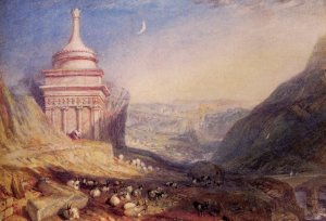 Valley of the Brook Kedron Oil painting by Joseph Mallord William Turner