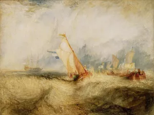 Van Tromp, Going About to Please His Masters Oil painting by Joseph Mallord William Turner