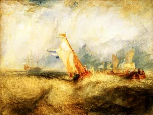 Van Tromp, Going About to Please His Masters by Joseph Mallord William Turner Oil Painting