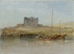 Varades, the Chateau de la Madeleine by Joseph Mallord William Turner Oil Painting