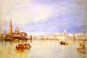 Venice, Calm at Sunrise by Joseph Mallord William Turner Oil Painting