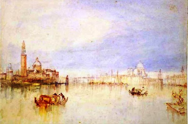 Venice, Calm at Sunrise by Joseph Mallord William Turner - Hand-Painted Oil Painting Reproduction