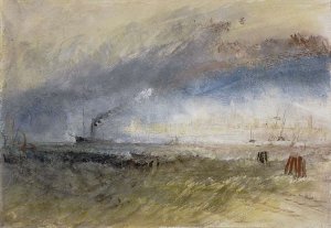 Venice from the Laguna by Joseph Mallord William Turner Oil Painting