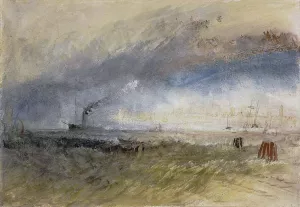 Venice from the Laguna by Joseph Mallord William Turner Oil Painting