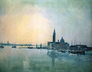 Venice, San Giorgio Maggiore in the Morning by Joseph Mallord William Turner - Oil Painting Reproduction