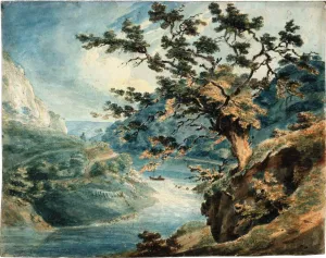 View in the Avon Gorge painting by Joseph Mallord William Turner
