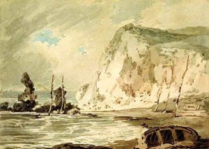 View on the Sussex Coast by Joseph Mallord William Turner Oil Painting
