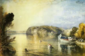 Virginia Water by Joseph Mallord William Turner - Oil Painting Reproduction