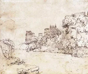 Wells Cathedral, South Wales by Joseph Mallord William Turner Oil Painting