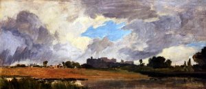 Windsor from Lower Hope by Joseph Mallord William Turner Oil Painting