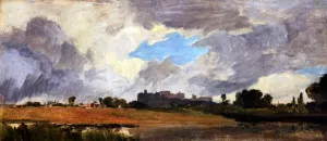 Windsor from Lower Hope by Joseph Mallord William Turner - Oil Painting Reproduction