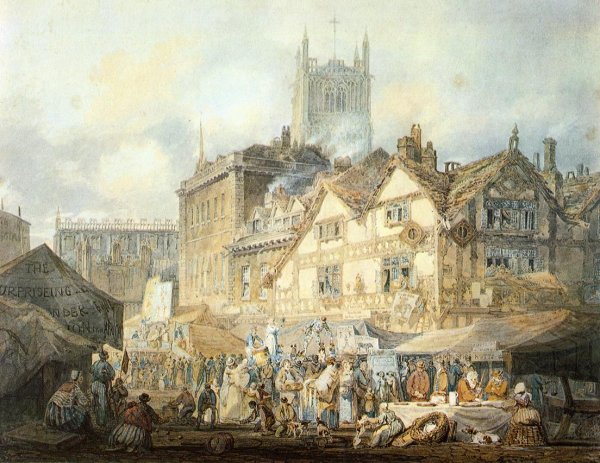 Wolverhampton, Staffordshire by Joseph Mallord William Turner - Hand-Painted Oil Painting Reproduction