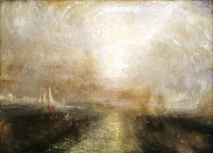 Yacht Approaching the Coast by Joseph Mallord William Turner - Oil Painting Reproduction