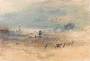 Yarmouth Sands Oil painting by Joseph Mallord William Turner