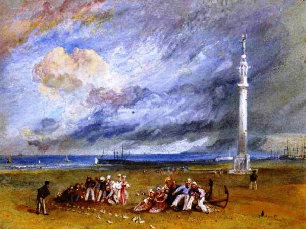 Main Product Photo of Yarmouth Sands Painting by Joseph Mallord William Turner