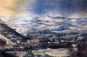 Imaginary Landscape with Neoclassical Buildings